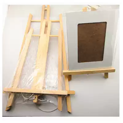 Art painting desktop display frame decoration easel wooden art frame large, medium and small kindergarten environment layout single