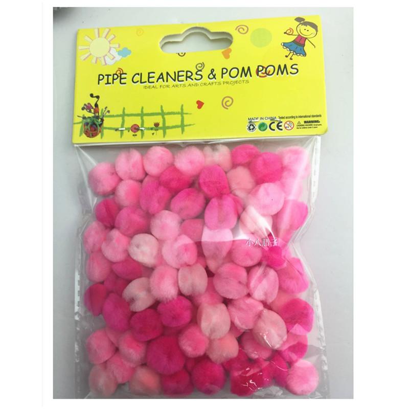 Sáng tạo DIY sang trọng bóng Giáng sinh trang trí tóc bóng mẫu giáo làm bằng tay Giáng sinh phụ kiện cây gốc thiệp handmade