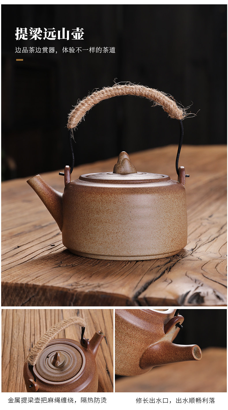蜡烛煮茶炉子加热壶底座花茶壶防柴烧保温陶瓷茶炉酒店餐厅温茶器详情10