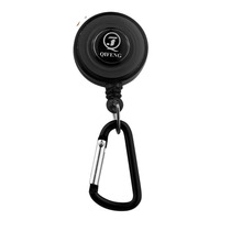 Qifeng sky retractable buckle key chain hat rope anti-lost device fishing accessories hanging buckle lost rope
