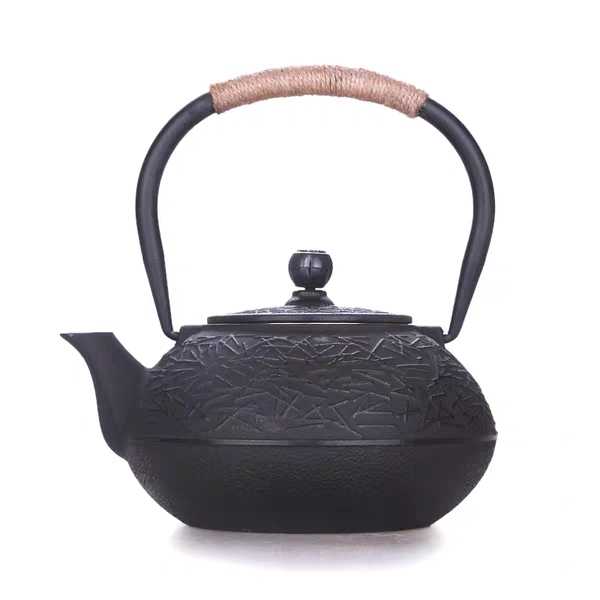 Pine needle iron jug cast iron jug Kettle Japanese Cooking Tea JAPAN SOUTHERN PURE HANDMADE IRON POT 900ml-Taobao