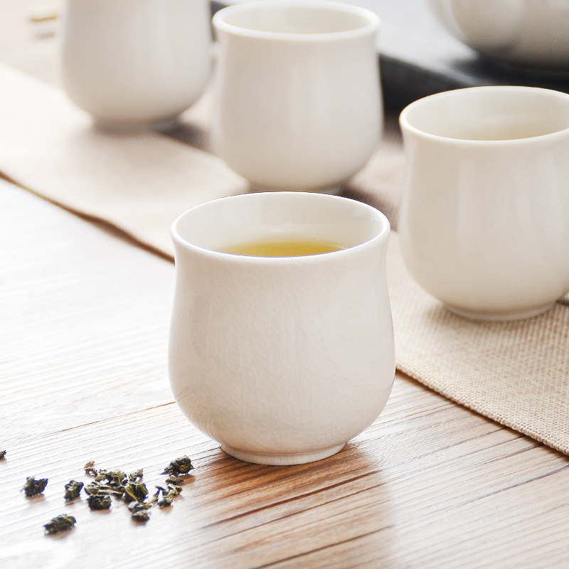A pot of tea pot of six cups of girder are suit household cup kung fu tea kettle gift boxes gifts ceramic cup