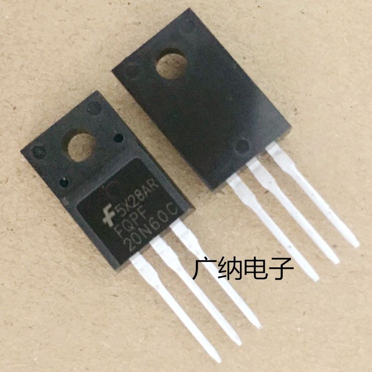 New original loaded FQPF20N60C=20N60C3 field effect electric crystal liquid crystal power used MOS tube 20A 600V