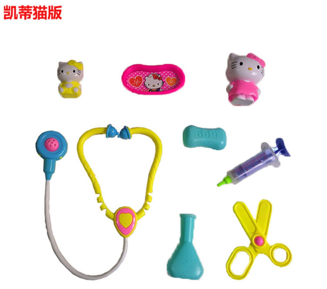 Trẻ em mô phỏng bác sĩ đồ chơi cô gái mang trường hợp chơi nhà bác sĩ nhỏ y tá tiêm ống nghe đồ chơi cho bé sơ sinh