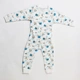 Cotton boy trẻ em trẻ em trẻ em đồ ngủ một mảnh 2 kích thước lớn dài tay dịch vụ tại nhà quần áo trẻ em lớn romper