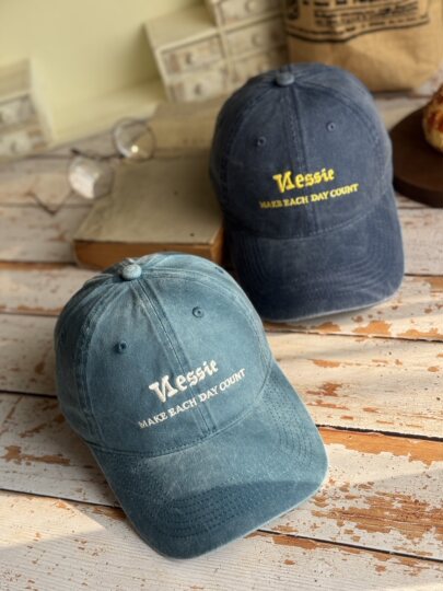 2026 Spring and Summer New Washed Cotton Japanese Retro Heavy Industry Embroidered Letters Baseball Caps Street Fashion Brand Hats for Men and Women