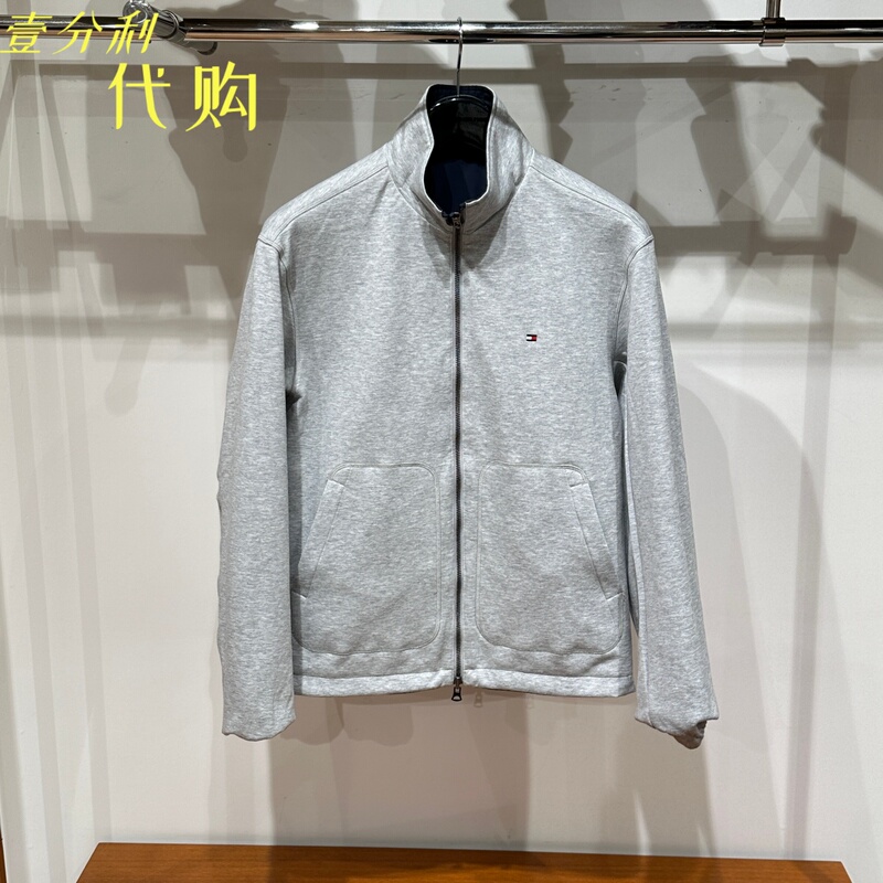 Tommy Hilfiger 2026 Spring Men's Reversible Cotton Jacket Mw41862 Tommy Hilfiger 2026 Spring Men's Reversible Cotton Jacket Mw41862
