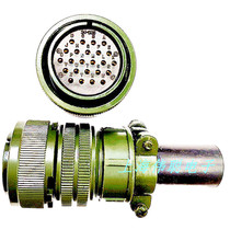 US military standard aviation plug 24-28S24 core encoder connector servo motor socket waterproof male butt