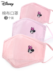 Марлевая повязка 冰雪奇缘儿童口罩可水洗秋冬女童3d立体爱莎公主冬季保暖女孩专用