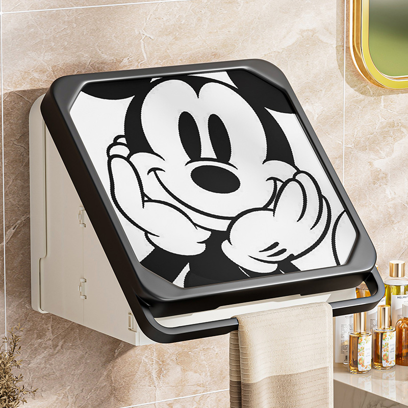 Youqin バスルーム壁画収納ボックス、シャワーを浴びたり、清潔な服を入れたりするための防水折りたたみラックバスルームキャビネット