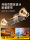 Youqin Suction Mop Wall-Mounted Clip Bathroom Wall Storage Magic Hook Bathroom Shelf Mop Holder No Drilling Required