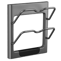 Euloitte couvercle étagère étagères rayonnante rayonnante Plaque de coupe Plaque de carton Plaque de boîtier exempt de perforation multifonction