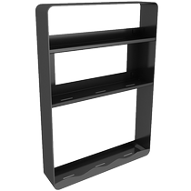 No punching bathroom cosmetics rack bathroom wall-mounted hand wash basin toilet wall storage shelf