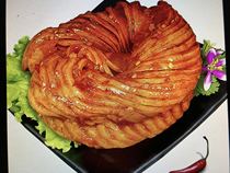 Korean Pickles sweet and sour spicy flowers radish flowers sweet and sour radish pickles under meal 200g 10 servings