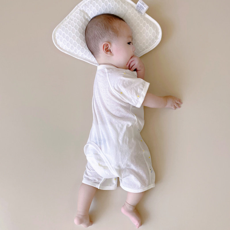 Summer Pure Cotton Cardigan Homewear Children's Jumpsuit — 13