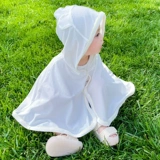 Детский плащ, одежда для защиты от солнца подходит для мужчин и женщин, детская куртка, тонкая летняя накидка