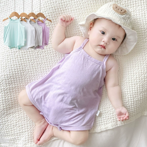 Детское летнее боди подходит для мужчин и женщин для девочек, тонкая летняя одежда для раннего возраста, эффект подтяжки