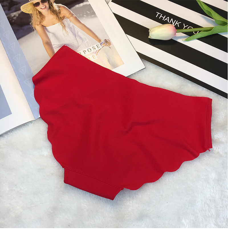Hương thơm tối thoải mái và thoáng khí một mảnh liền mạch cotton trinh nữ tam giác gợi cảm ren lụa thấp eo đồ lót phụ nữ quần xì nam