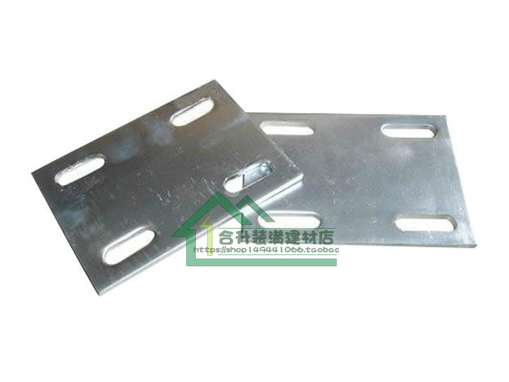 Embedded board Cold galvanized iron plate Hot dip galvanized embedded iron connector Curtain wall steel plate bench