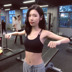 Anneun làm đẹp trở lại áo ngực yoga mà không có vành nhảy đồ lót chạy tập hợp áo ngực thể thao chống sốc áo thể thao áo bra tập yoga Đồ lót thể thao