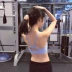 Anneun làm đẹp trở lại áo ngực yoga mà không có vành nhảy đồ lót chạy tập hợp áo ngực thể thao chống sốc áo thể thao ao tap yoga Đồ lót thể thao