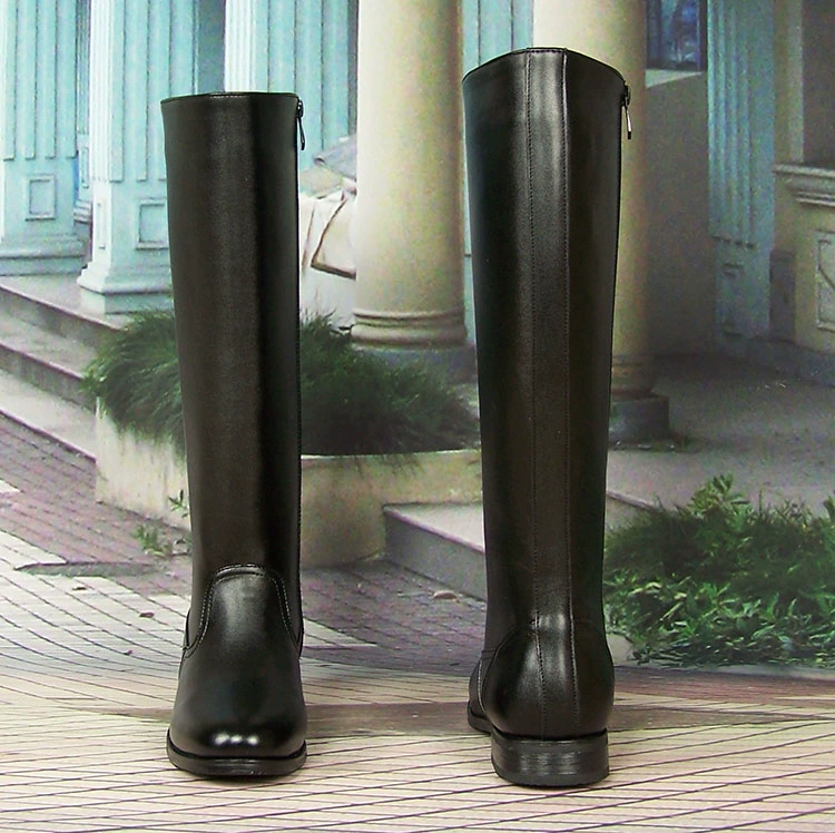 Giày cưỡi ngựa, giày nam, da cao cấp, giày da diễu hành, giày đội nghi lễ, giày dài nam béo, giày hiệp sĩ