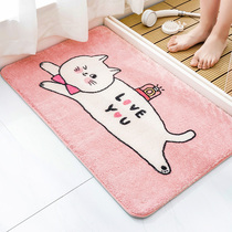 Toilet non-slip mat suction entrance floor mat entrance mat carpet bedroom kitchen bathroom toilet door mat