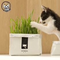 Wild Man High Pet Store Unka Cat Grass No Soil Water Bacon Suit Imported Oat Cat Grass Seed Cat Snacks