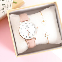 Examination watch female middle school students Korean version of the simple fashion trend ulzzang small fresh casual wild Sen female department