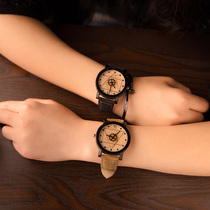 Creative Personality Watch Male Watch Male Table Student Han Edition Womens Table Retro Brief Fashion Trends Ulzzang Couple Pair