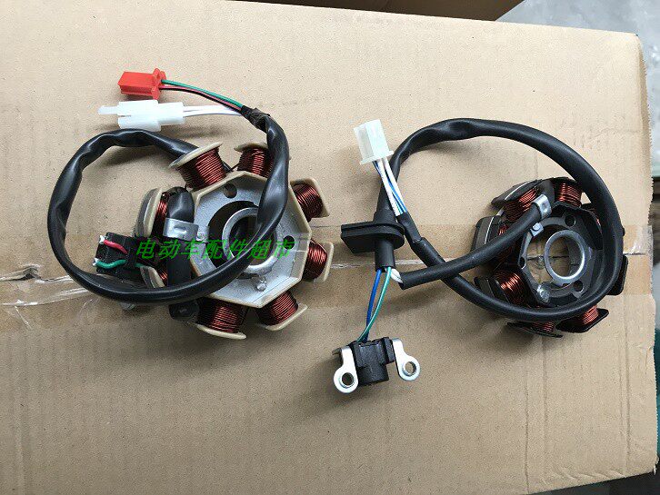 Application of Mountain Leaf Flying Eagle Lin Haidexu GJOG Fuxi Fuyi Fire ZY100 Ignition Coil Stator Tape Machine