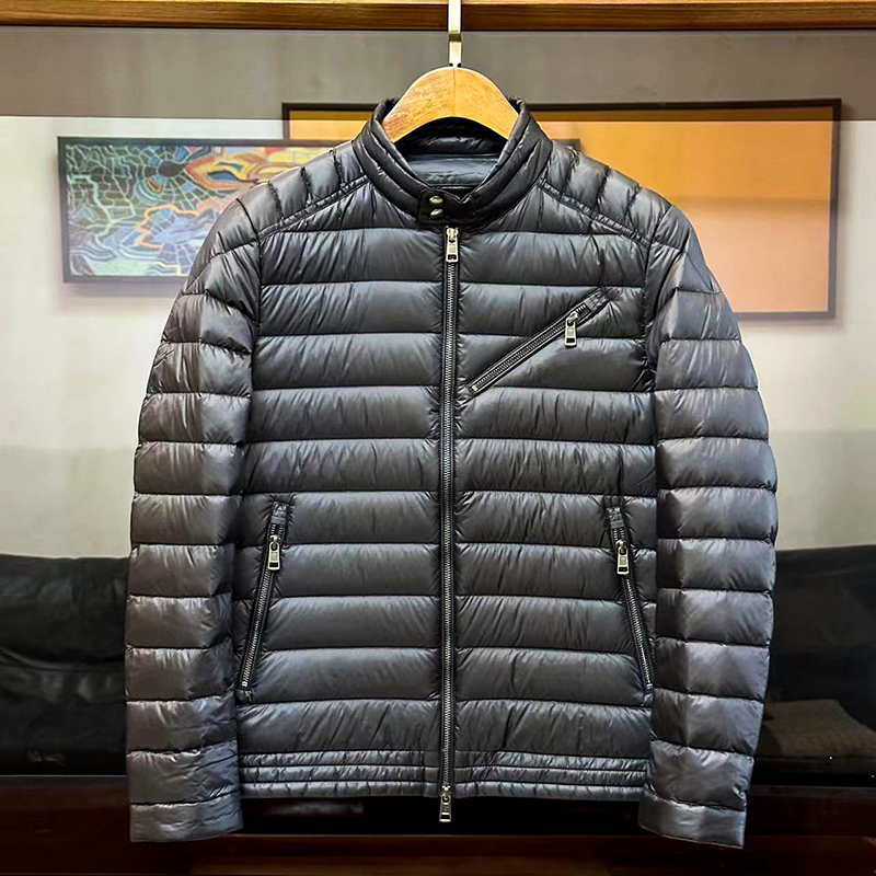 European Mk Monk Stand-Collar down Jacket for Men, 2026 New Autumn and Winter Lightweight Short Slim-Fit Coat European Mk Monk Stand-Collar down Jacket for Men, 2026 New Autumn and Winter Lightweight Short Slim-Fit Coat