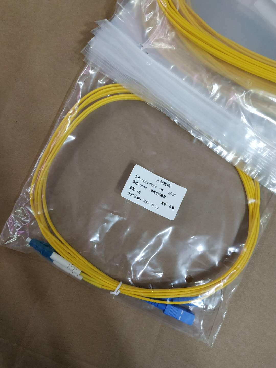LC-SC Fiber Patch Cord Transceiver Fiber Patch Cable
