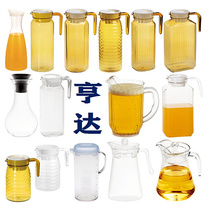 Jiabao PC Acrylic plastic Cold water jug Tie Jug Bartending jug Octagonal jug Striped Jug Duckbill Jug Beer jug