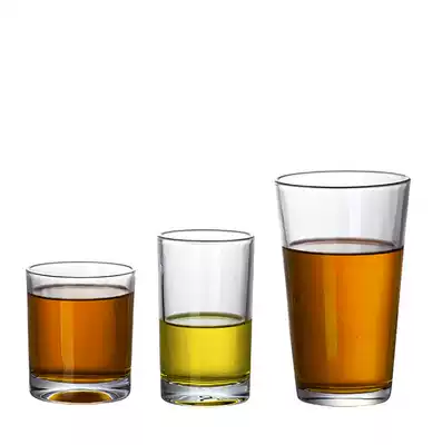 Xicheng has glass water cup tea cup beer cup juice cup 5 A meal Cup H005 150ml