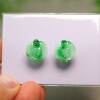 Piaoyang Green Myanmar Natural Grade A Jade Bat