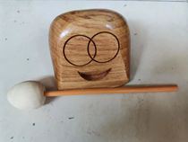  Wooden Fish 8CM 10cm 12cm 15cm Solid wood Wooden Dharma Buddhist Supplies Percussion Instruments