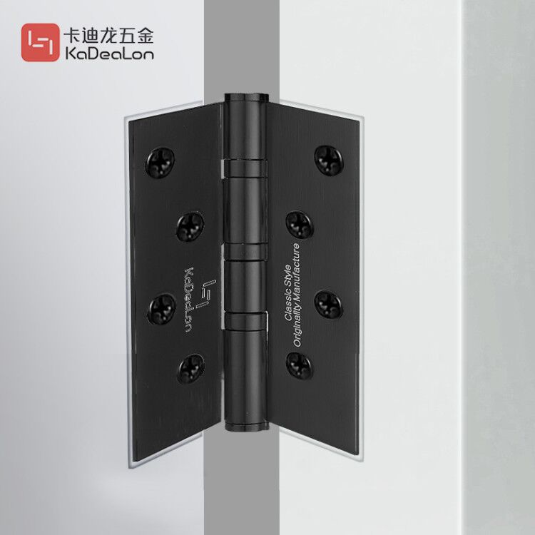 Cadillon stainless steel silent hinge door bearing mother-daughter flush hinge 4 inch thickened wooden door hinge 5 inches