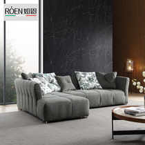Such As Nmodern Minimalist Nordic Style Fabric Sofa Big Small Family Straight and courtesable Princess combined washable cloth sofa