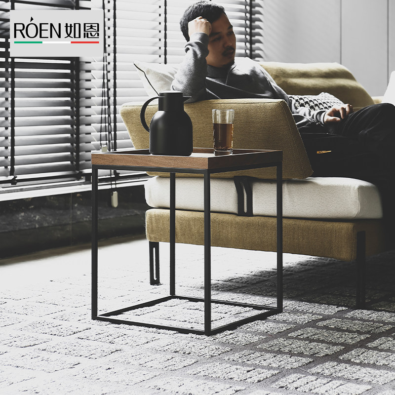 Such As NNordic Industrial Wind Modern Minimalist Style Sofa Square Small Side A Few Designers Corner several frames ET-04