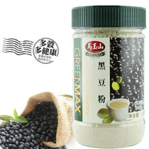 Taiwan Mayushan Black Bean Powder 400g grain powder Cereal breakfast drink Qingren Black bean Powder