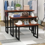 Выставочный шкаф Шкаф Шкаф Проточный столик воды Комбинированность стойки с высокой и низкой цветочной стенд