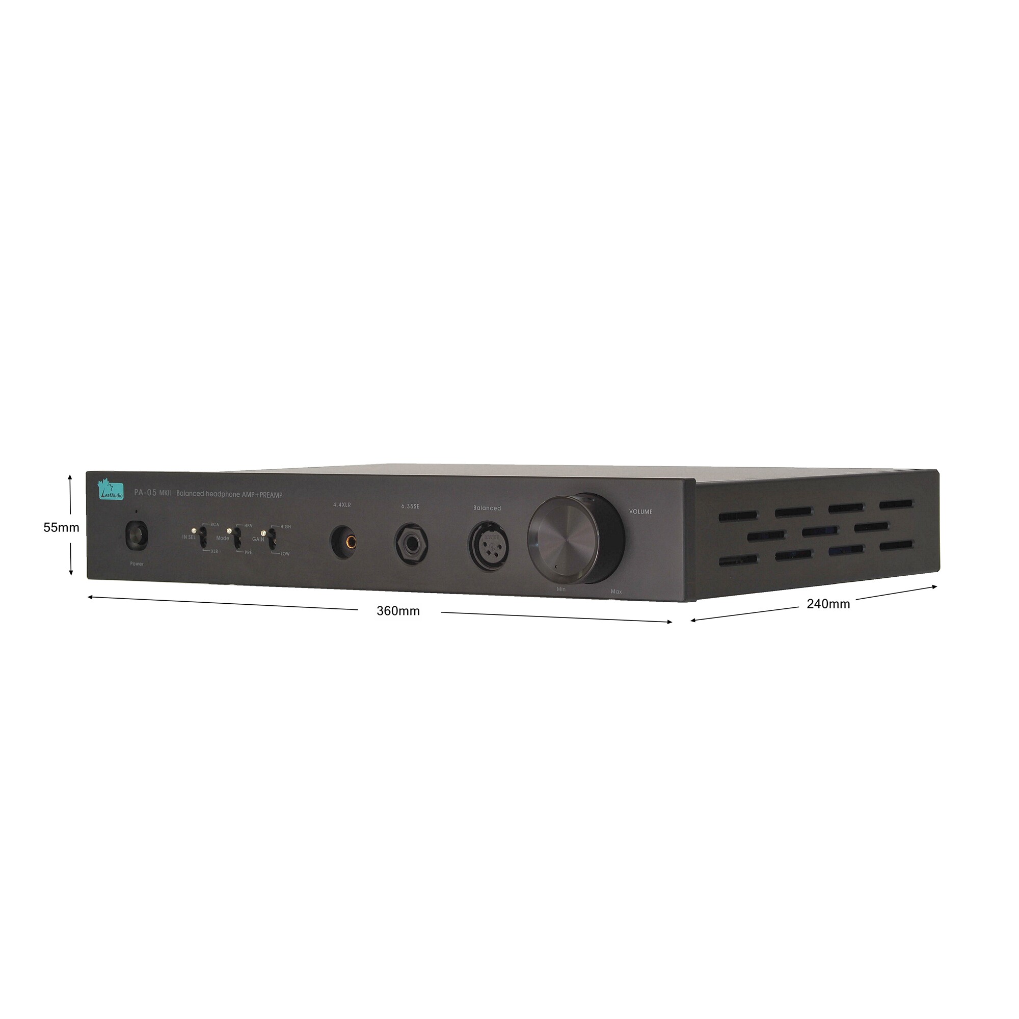 叶音PA-05MK2全平衡35瓦*2耳放HD800、Arya、HE6SE、nan7平板耳机评价 