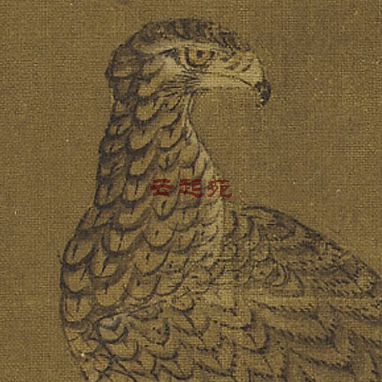 Song Zhao Gongshan Eagle Chart F HD Electronic Photo 54M Decorative Propaganda Material