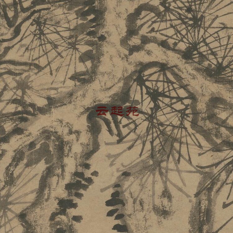 Qing Li Yongchang Pine Picture Z HD Electronic Image 193M Decoration Promotional Material