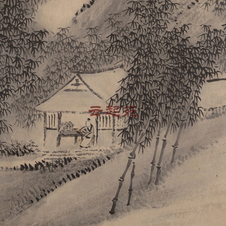 Clear Forest Rescue Poetry Lushu J High Definition Electronic Pictures 110M Decorative Propaganda Material