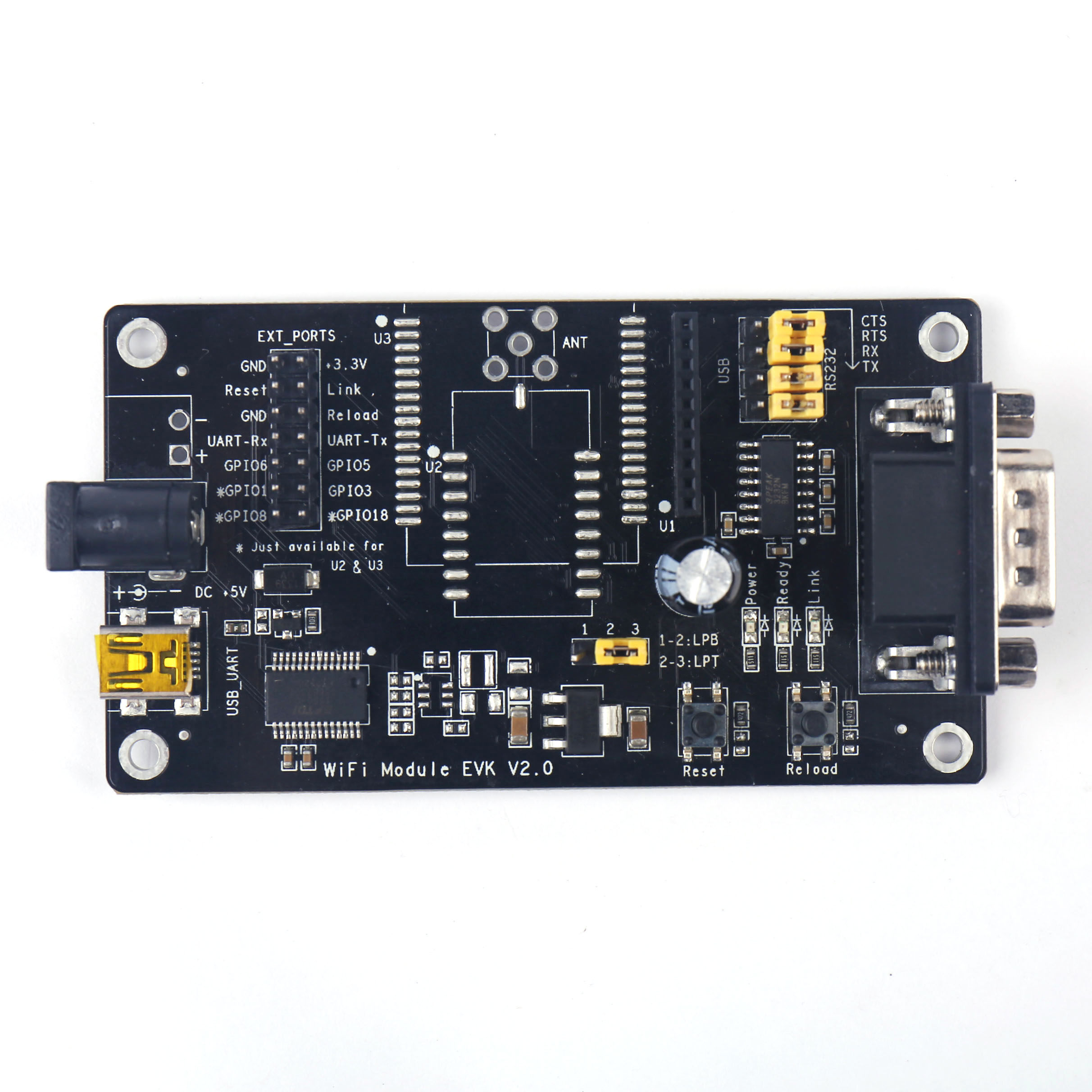 (Han Maple Internet of Things) serial port WFI module development board LPXX20 bottom plate