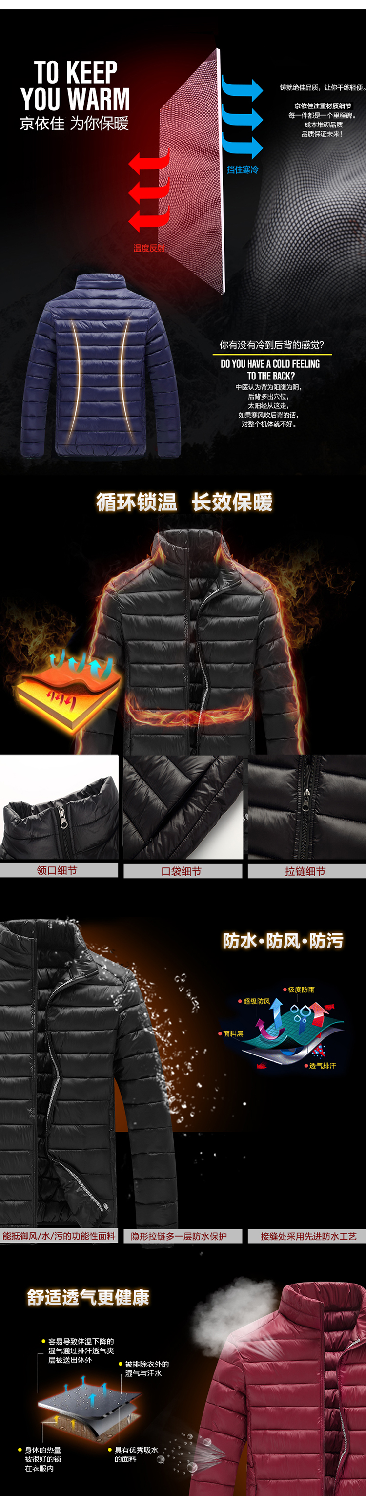 Blouson hiver pour homme   OTHER en Coton - Ref 3113072 Image 9