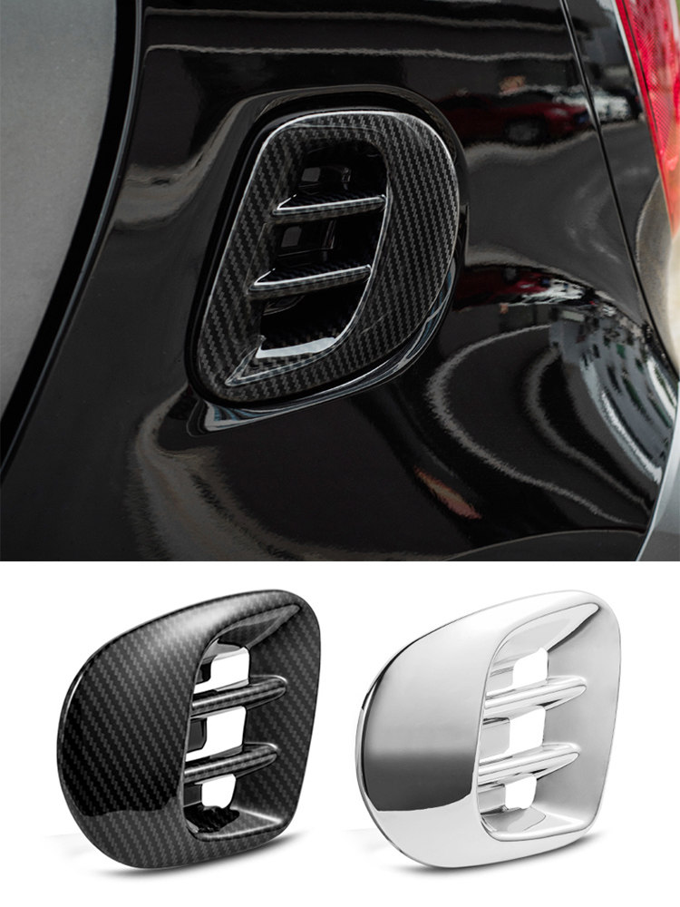 Benz Smart Car Retrofit Rear Air Outlet Decoration Frame New Fortwo Exterior Decoration Protective Lid Two Doors Trim 
