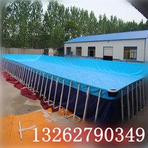 Large bracket swimming pool bracket pool slide ladder mobile swimming pool water park water park equipment adult swimming pool